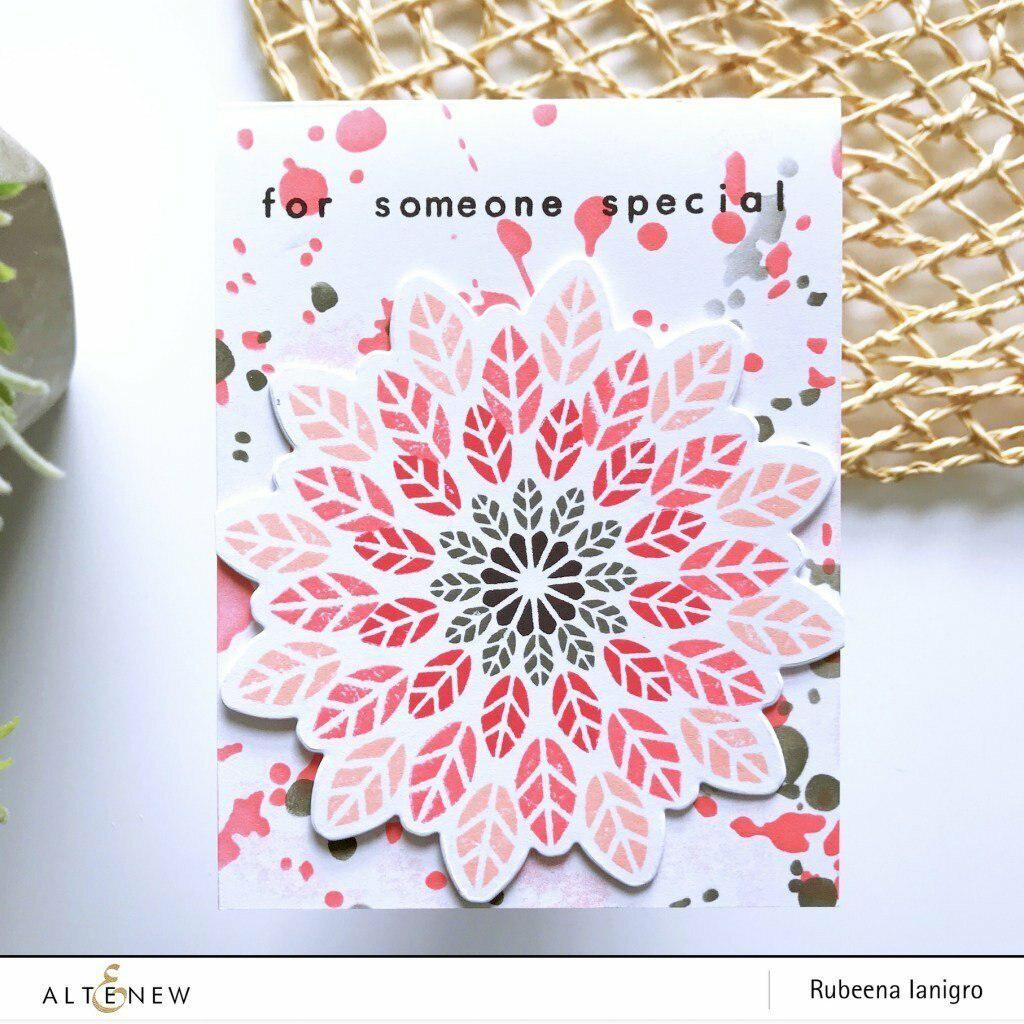 Altenew - Stencils - Splatter-ScrapbookPal