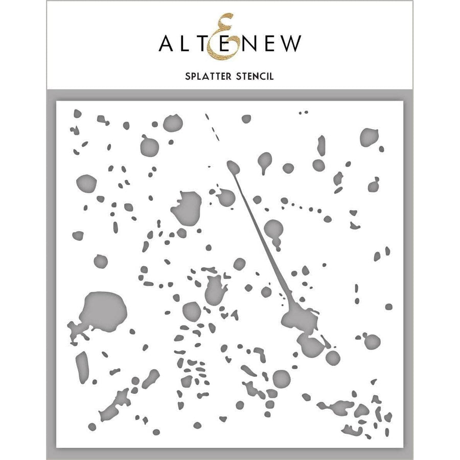 Altenew - Stencils - Splatter-ScrapbookPal