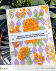 Altenew - Stencils - Stencil Art: Botanical Argyle-ScrapbookPal