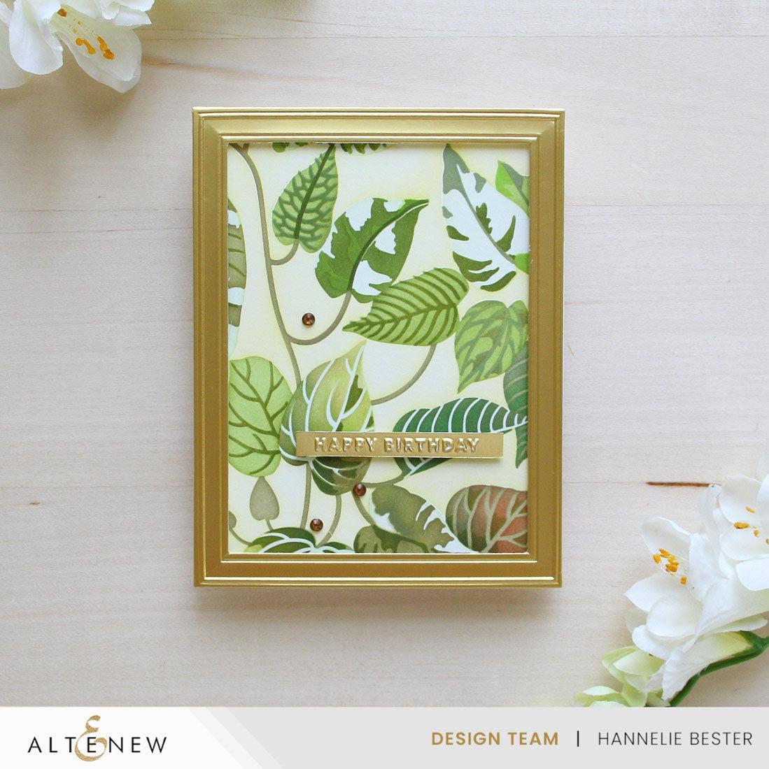 Altenew - Stencils - Stencil Art: Flourishing Vines-ScrapbookPal