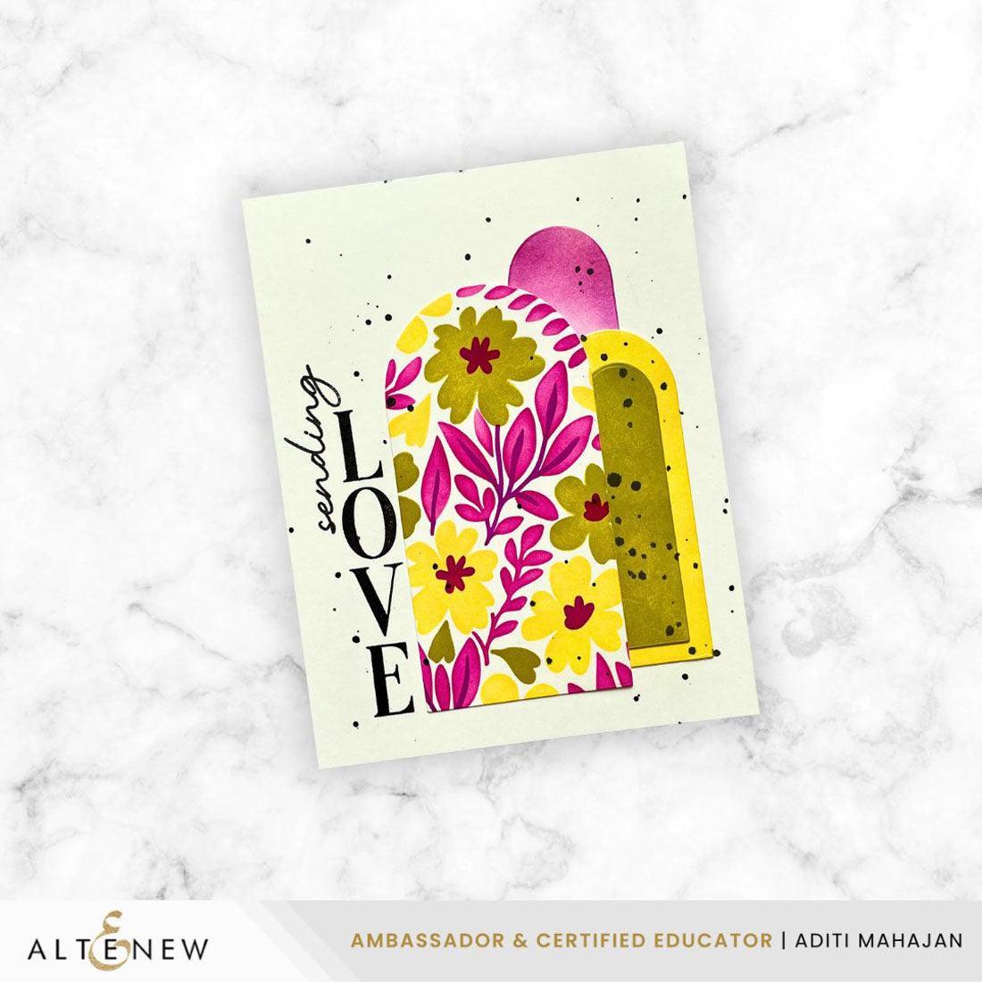 Altenew - Stencils - Stencil Art: Styled Backgrounds-ScrapbookPal