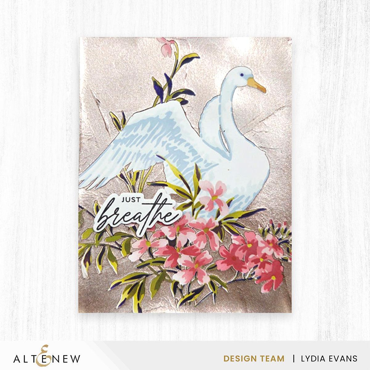 Altenew - Stencils - Stencil Art: Swan Serenade-ScrapbookPal