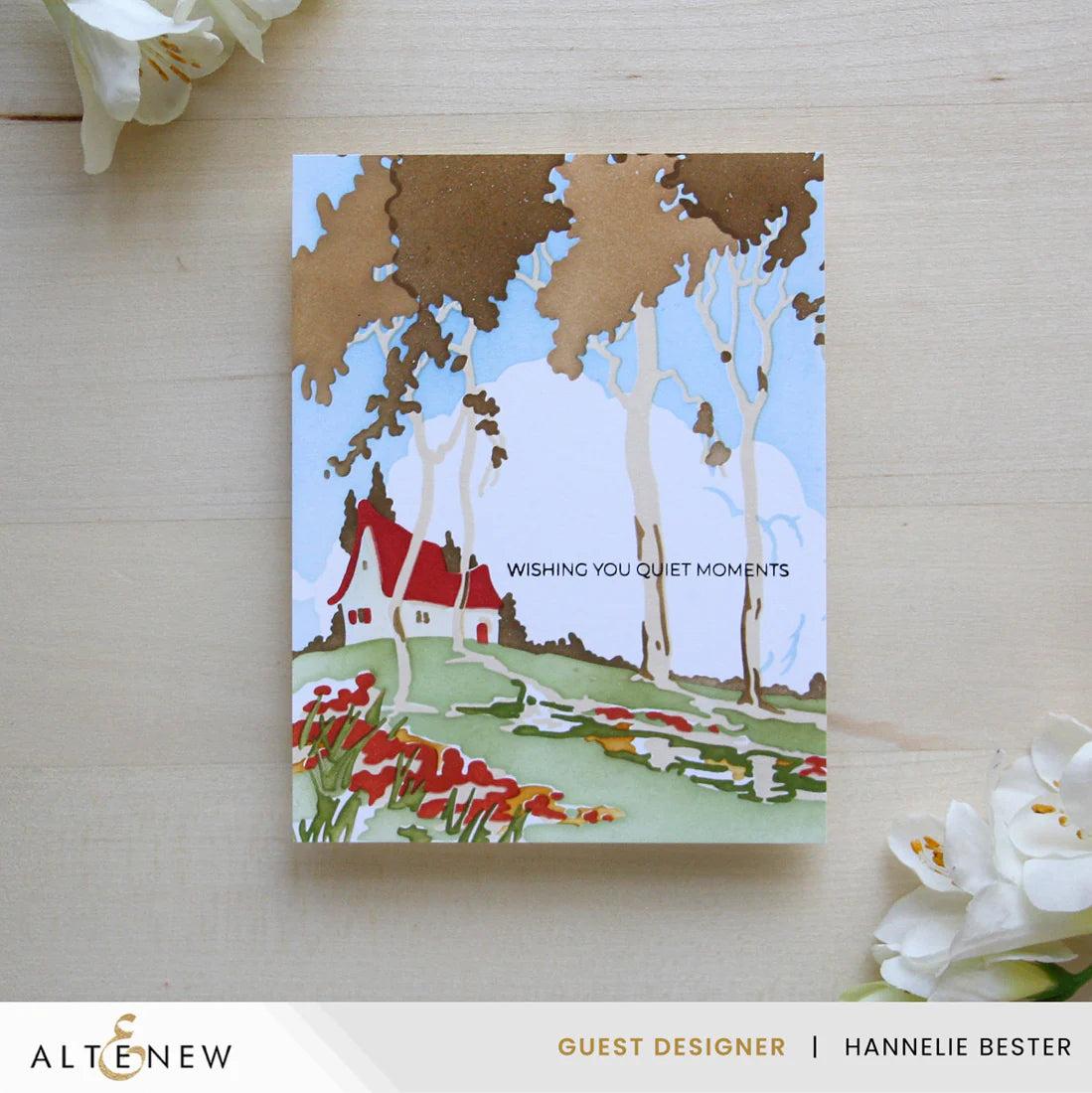 Altenew - Stencils - Stencil Art: Where Nature Meets Home-ScrapbookPal