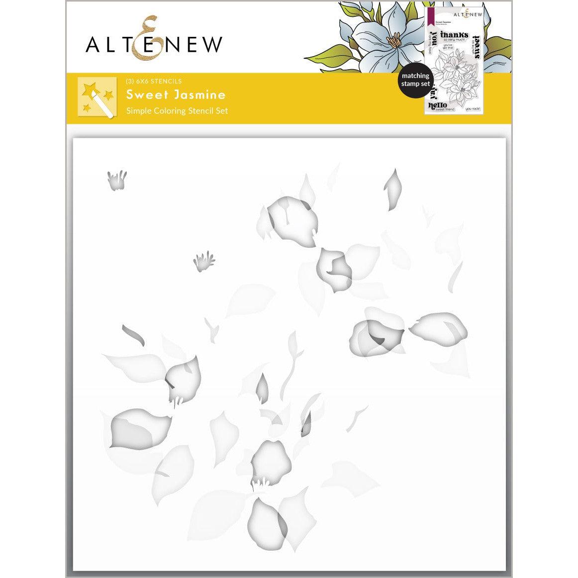 Altenew - Stencils - Sweet Jasmine-ScrapbookPal