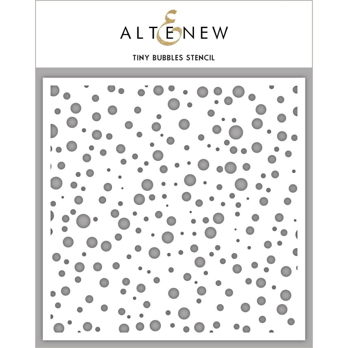 Altenew - Stencils - Tiny Bubbles-ScrapbookPal