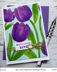 Altenew - Stencils - Tulip-ScrapbookPal