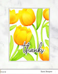 Altenew - Stencils - Tulip-ScrapbookPal