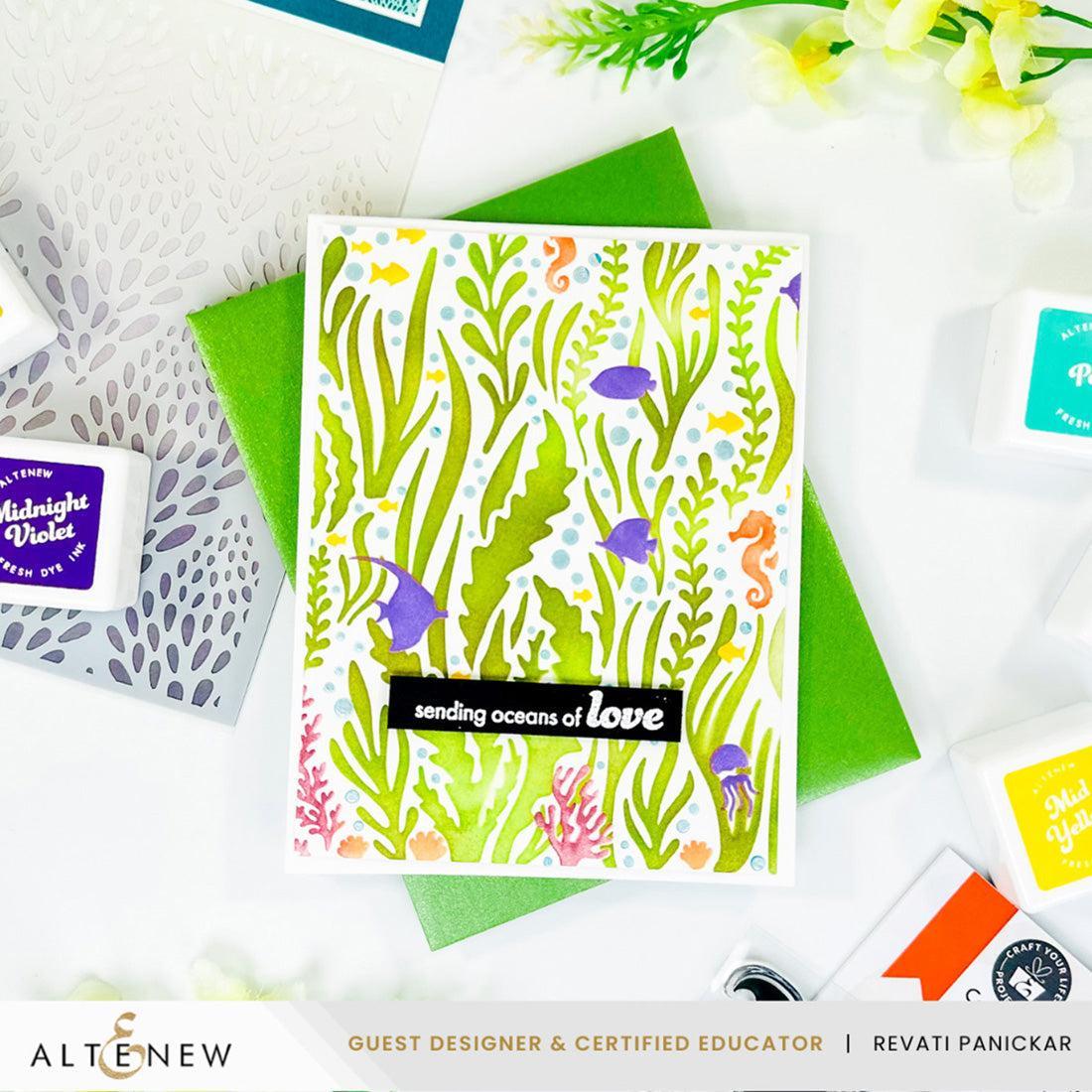 Altenew - Stencils - Undersea Jamboree-ScrapbookPal