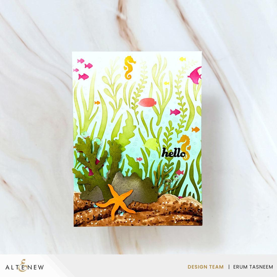 Altenew - Stencils - Undersea Jamboree-ScrapbookPal