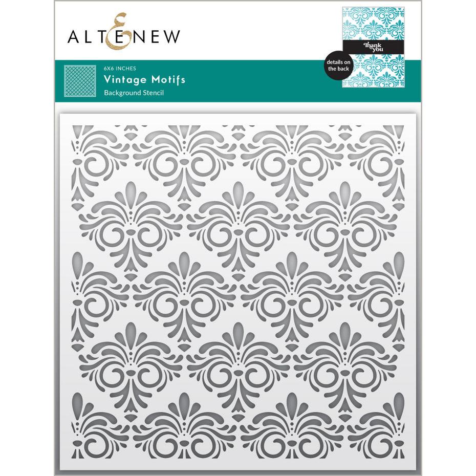 Altenew - Stencils - Vintage Motifs-ScrapbookPal