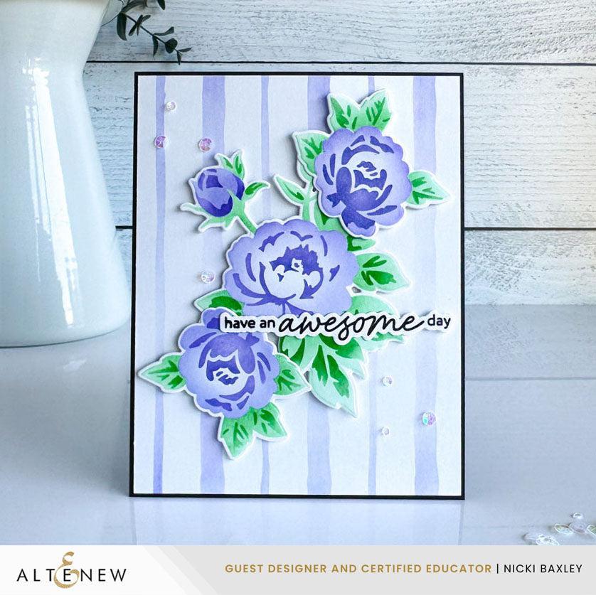 Altenew - Stencils - Watercolor Plaid Builder-ScrapbookPal