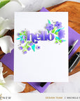 Altenew - Stencils - Zero-Waste Field of Flowers-ScrapbookPal