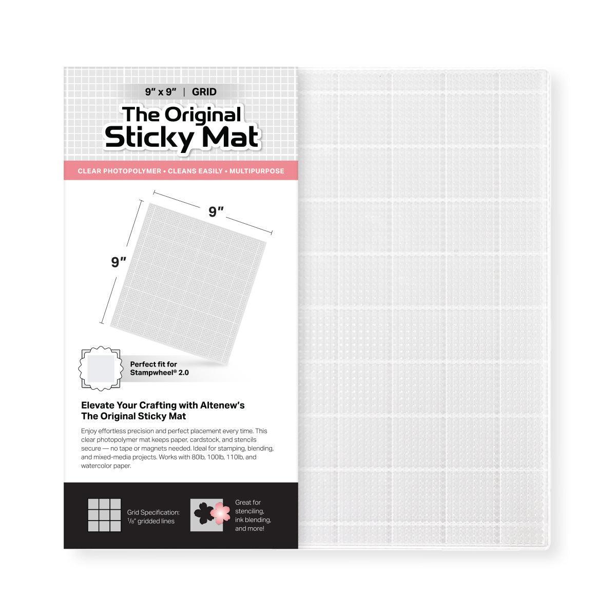 Altenew - The Original Sticky Mat - 9" x 9"-ScrapbookPal