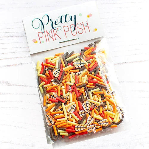 Pretty Pink Posh - Clay Confetti - Autumn Woods