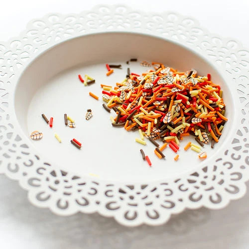 Pretty Pink Posh - Clay Confetti - Autumn Woods