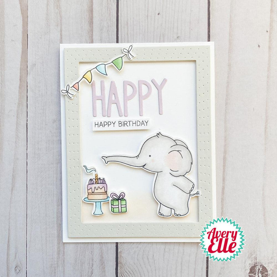 Avery Elle - Clear Stamps - Age Is Irr-elephant