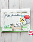 Avery Elle - Clear Stamps - Balloon Greetings-ScrapbookPal