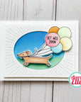 Avery Elle - Clear Stamps - Balloon Greetings-ScrapbookPal