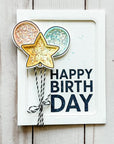 Avery Elle - Clear Stamps - Balloon Wishes-ScrapbookPal