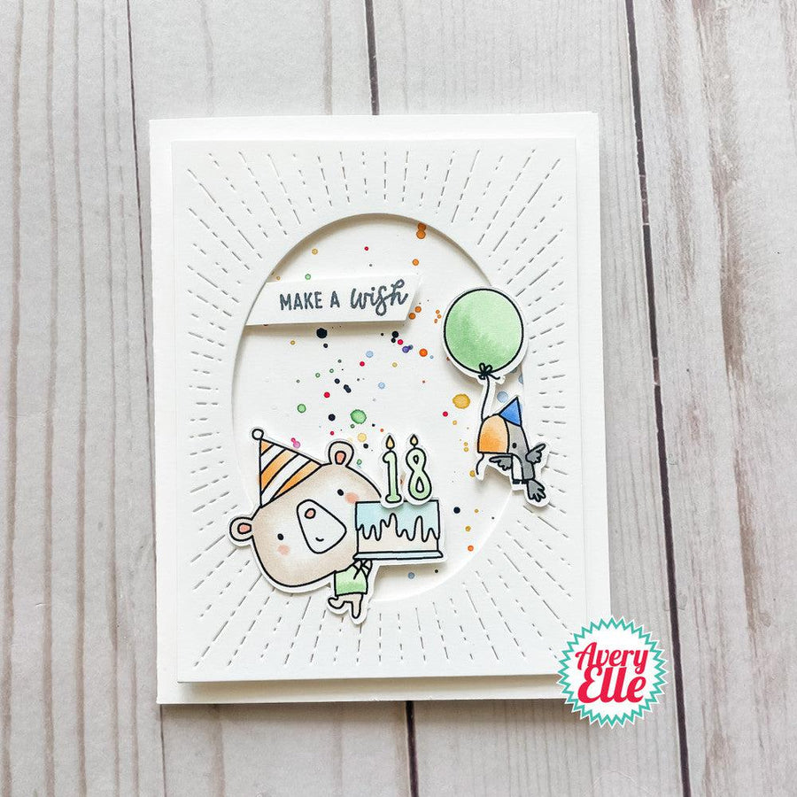 Avery Elle - Clear Stamps - Bigger Cake-ScrapbookPal