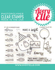 Avery Elle - Clear Stamps - Bigger Cake-ScrapbookPal