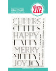 Avery Elle - Clear Stamps - Block Layered Sentiments-ScrapbookPal