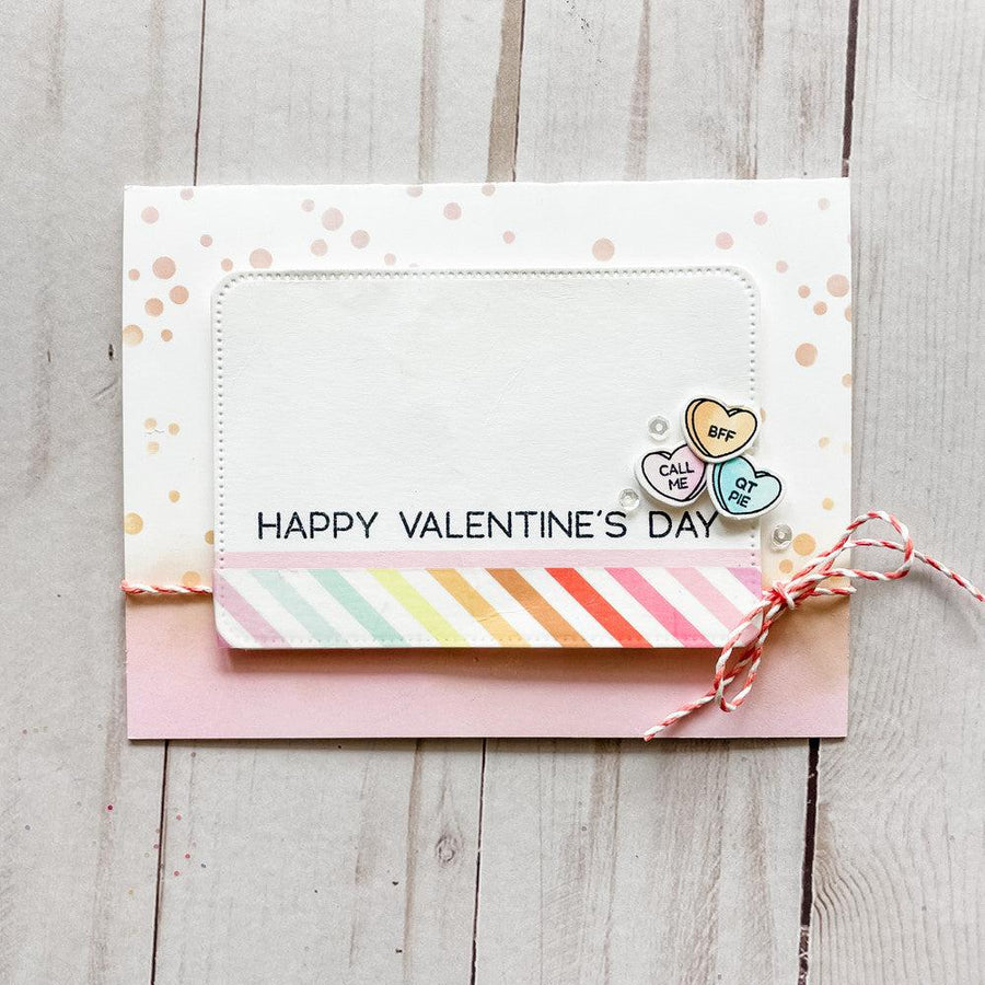 Avery Elle - Clear Stamps - Conversation Hearts