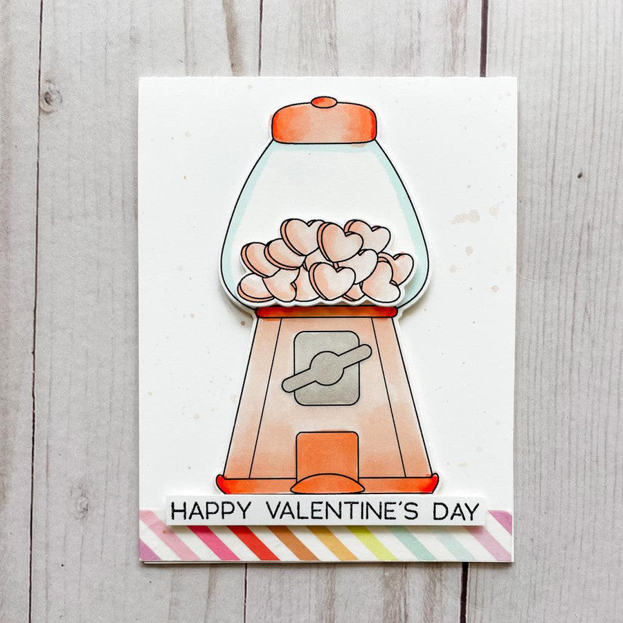 Avery Elle - Clear Stamps - Conversation Hearts
