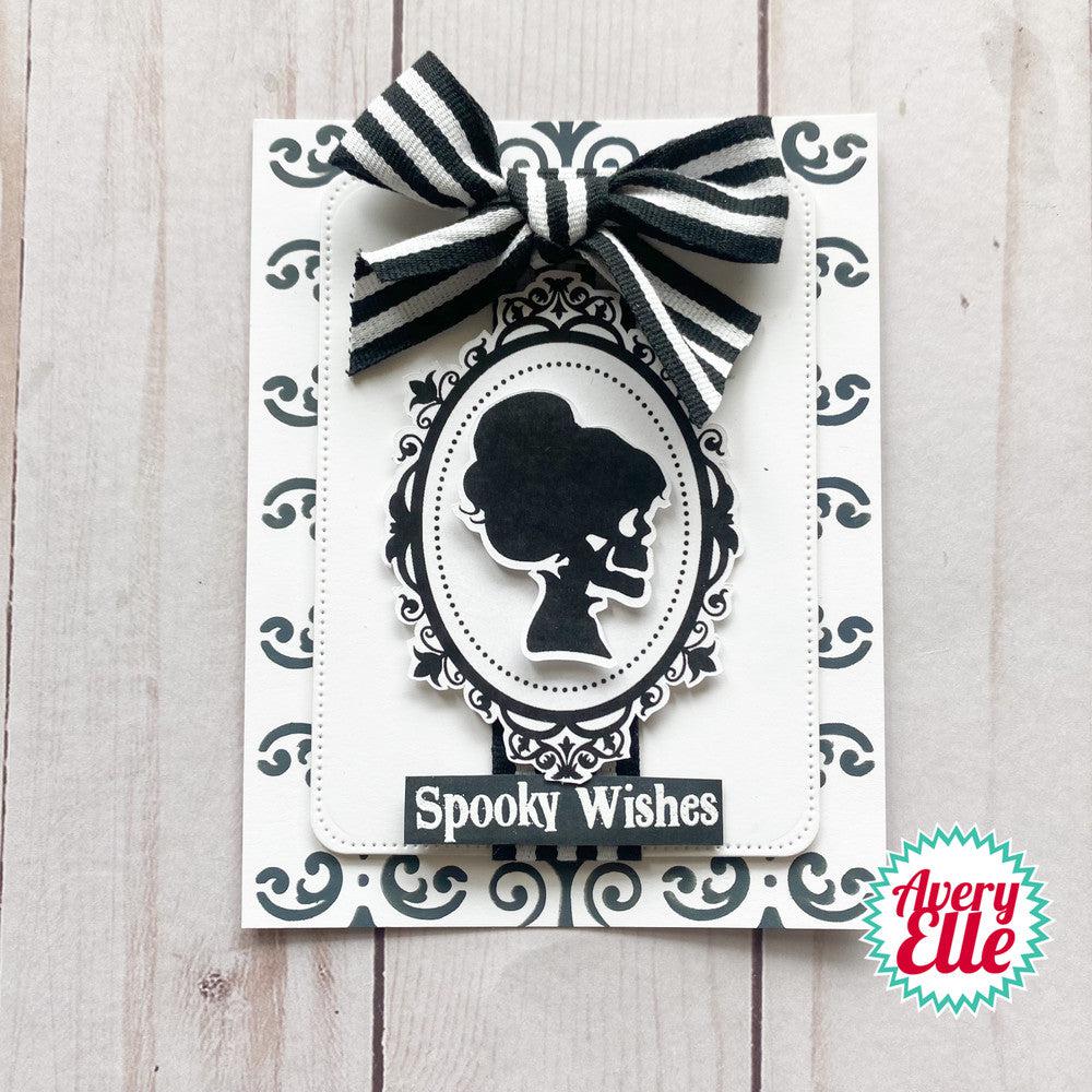 Avery Elle - Clear Stamps - Creepy Cameos-ScrapbookPal
