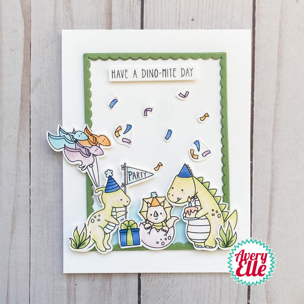 Avery Elle - Clear Stamps - Dino-mite Day-ScrapbookPal