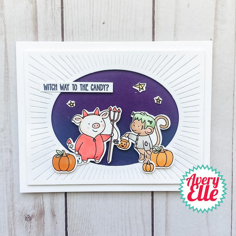 Avery Elle - Clear Stamps - Frightfully Fun-ScrapbookPal