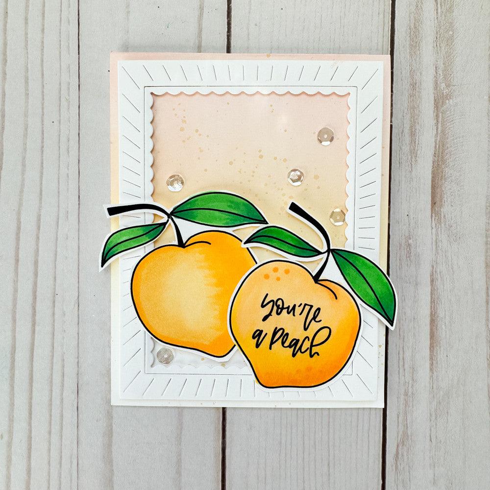 Avery Elle - Clear Stamps - Fruit Greetings &amp; Tags-ScrapbookPal