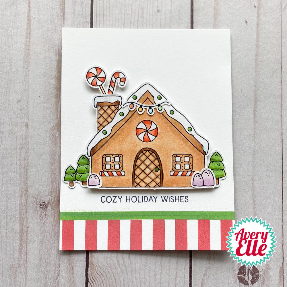 Avery Elle - Clear Stamps - Gingerbread Kisses-ScrapbookPal