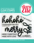 Avery Elle - Clear Stamps - Happy Tags Holiday-ScrapbookPal