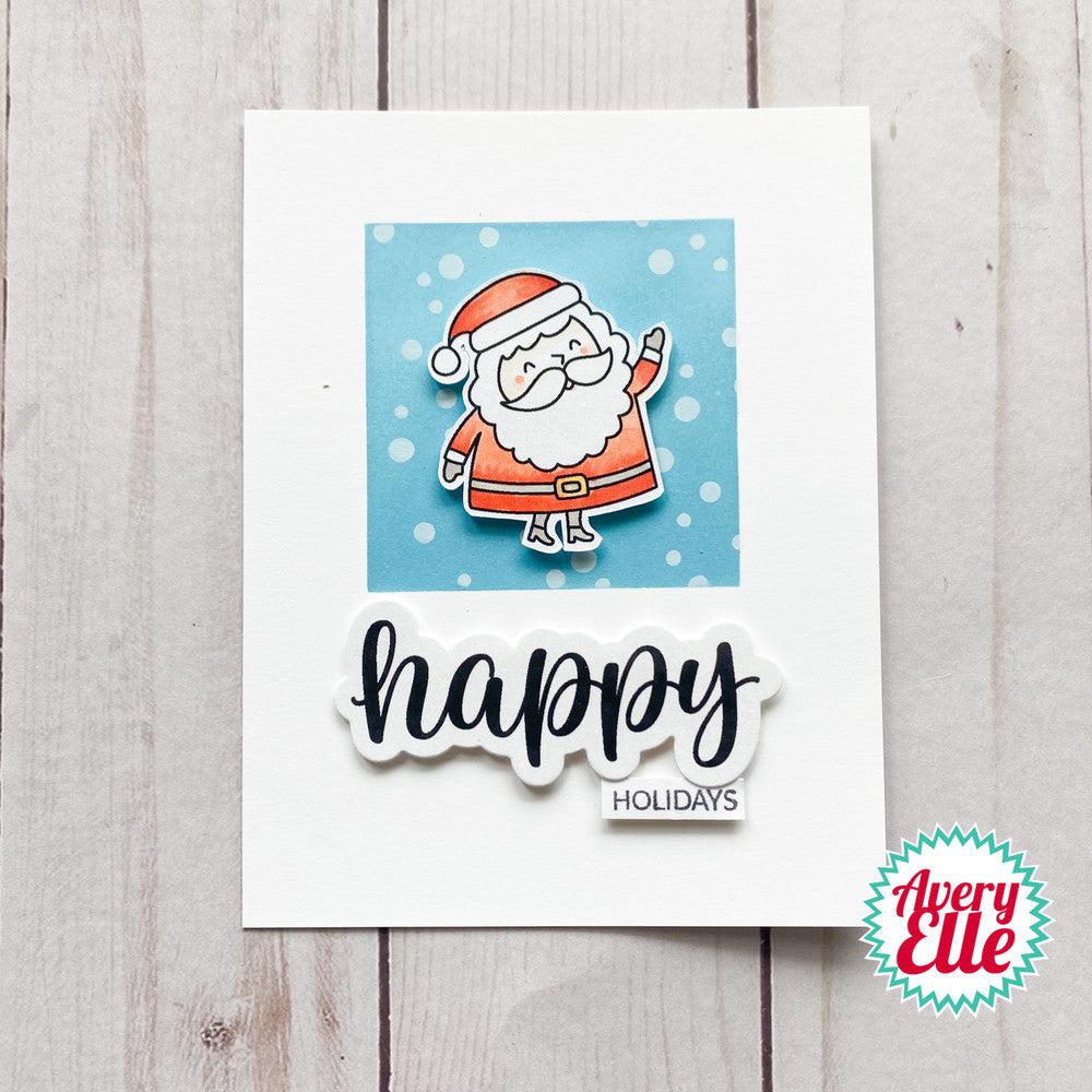 Avery Elle - Clear Stamps - Santa Says-ScrapbookPal