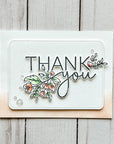 Avery Elle - Clear Stamps - Thank You Flowers-ScrapbookPal
