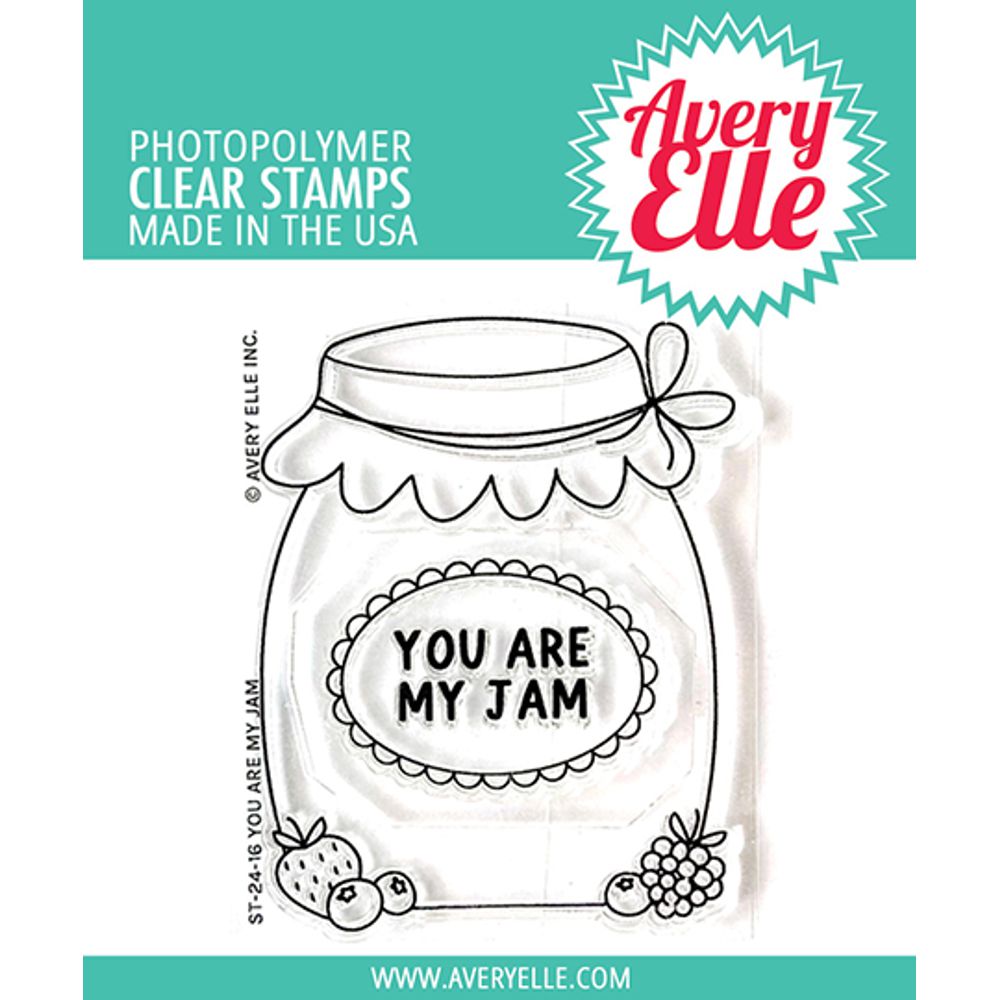 Avery Elle - Clear Stamps - You Are My Jam-ScrapbookPal