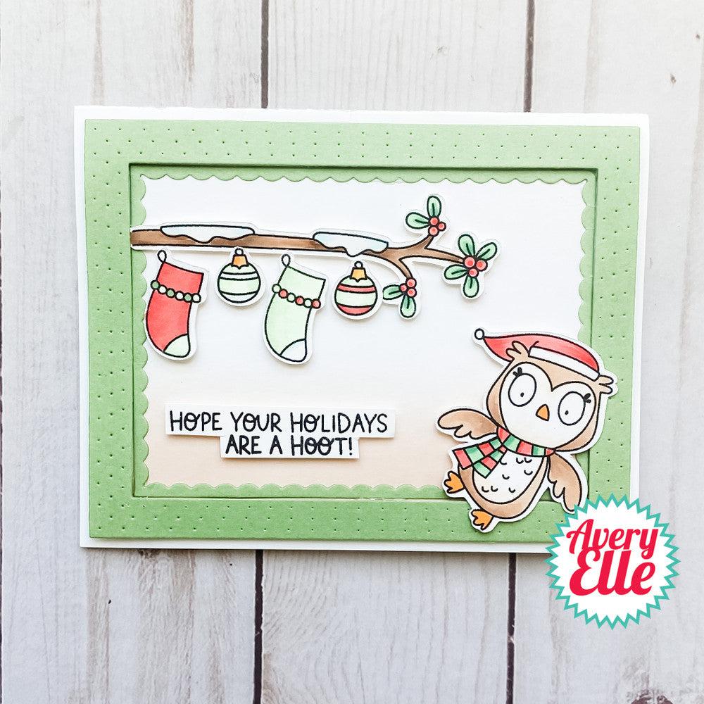 Avery Elle - Elle-ments Dies - Happy Owlidays-ScrapbookPal