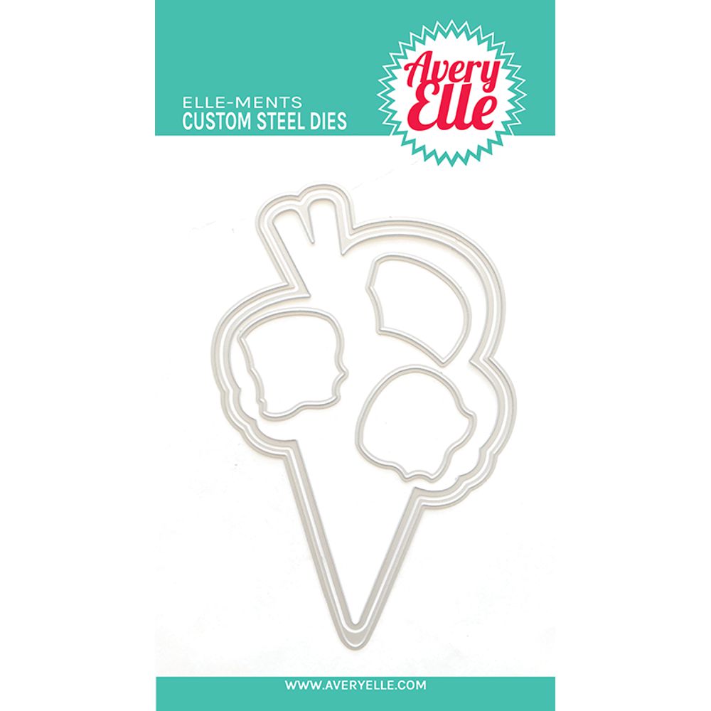 Avery Elle - Elle-ments Dies - Ice Cream Celebrations-ScrapbookPal