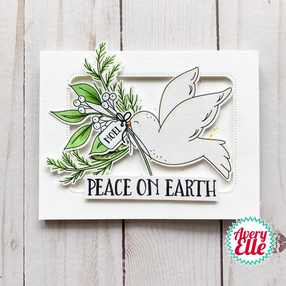 Avery Elle - Elle-ments Dies - Peace On Earth-ScrapbookPal