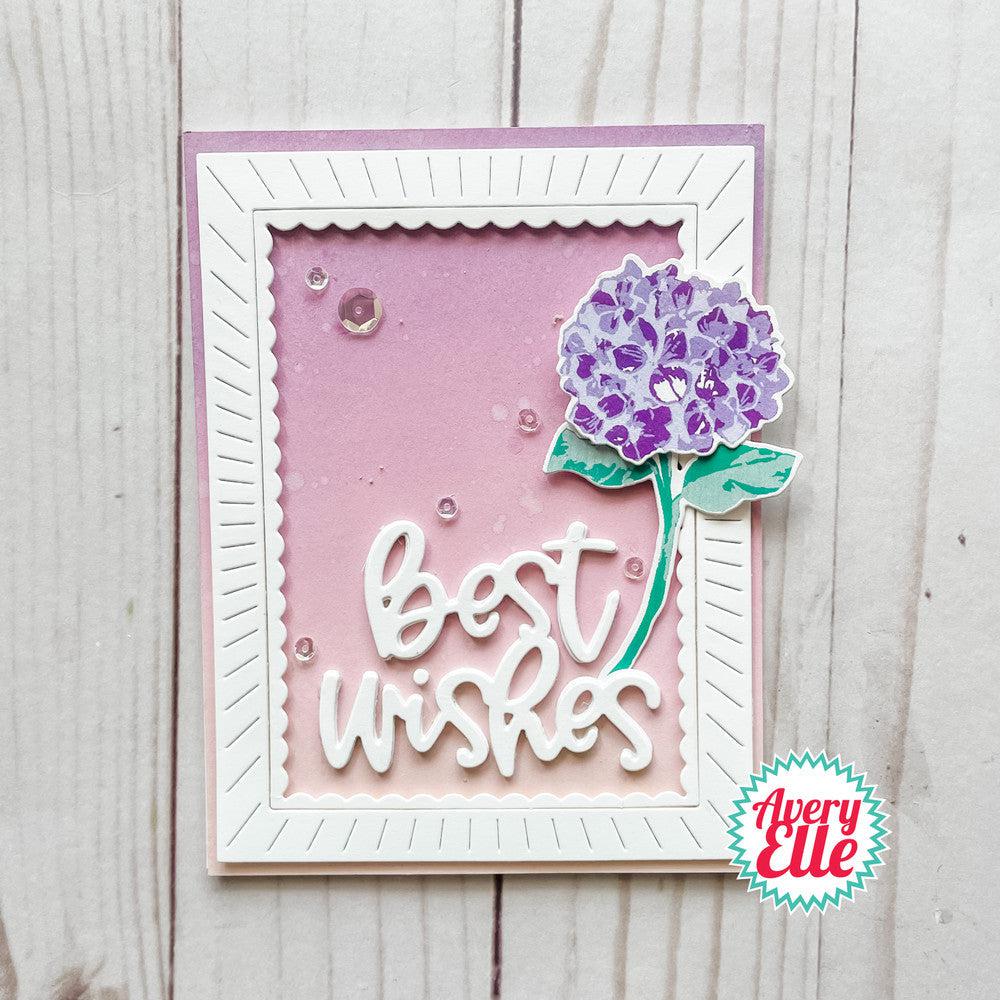 Avery Elle - Elle-ments Dies - Scalloped Burst-ScrapbookPal