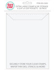 Avery Elle - Stamp Storage Pockets - Extra Large, 50 pk-ScrapbookPal
