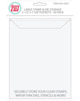 Avery Elle - Stamp Storage Pockets - Large, 50 pk