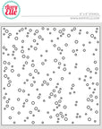Avery Elle - Stencils - Random Dots