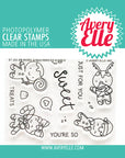 Avery Elle - Clear Stamps - More Gingerbread Kisses