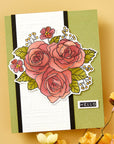 Spellbinders - From the Garden Collection - Clear Stamps, Dies & Stencils Bundle - Garden Party