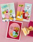 Spellbinders - Shiny New Day Collection - Dies - Squeaky Clean - Scratch & Dent