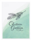 Spellbinders - BetterPress Christmas Collection - Press Plate - Evergreen Branches