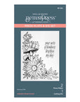 Spellbinders - BetterPress Autumn Collection - Press Plate & Dies - Autumn Floral Corner