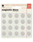 BasicGrey - Magnetic Discs - Sm20 pk-ScrapbookPal